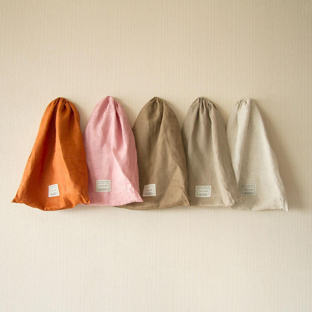 French Linen Baby Playmat - Soft Rose